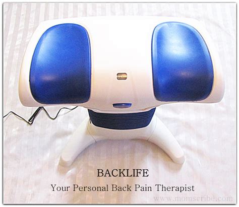 Backlife Continuous Motion Massager Machine For Lower Back