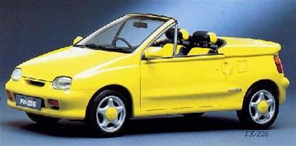 1991 1993 Daihatsu Leeza Spider ขาวรถยนต ขาวยานยนต