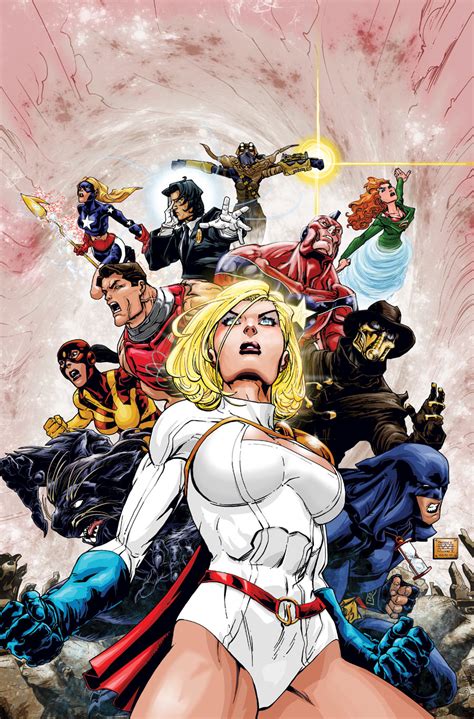 Jsa All Stars 8 Comic Art Community Gallery Of Comic Art