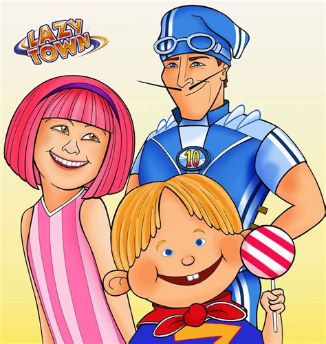 Dibujo Lazy Town En La Categoria Dibujos Animados Disenos Images Sexiz Pix