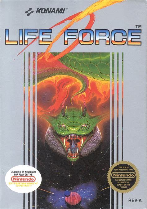 Life Force (1987) NES box cover art - MobyGames