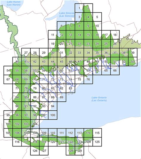 Greenbelt Maps Ontarioca