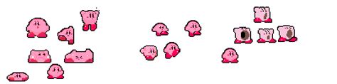 Pixilart My Kirby Sprites By Your Local Geek