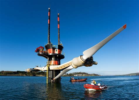 Strange Equipment Tidal Surge Wind Turbines Underwater Power