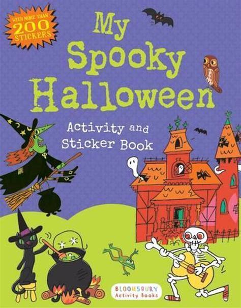 My Spooky Halloween Activity And Sticker Book By Anonymous English