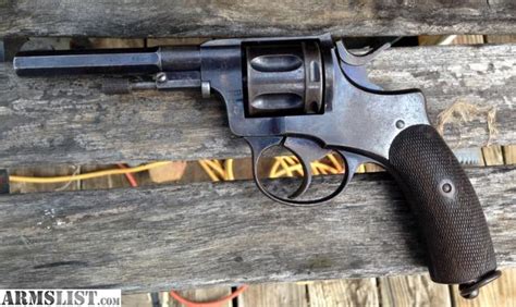 Armslist For Saletrade Rare 1893 Norwegian Nagant Revolver 75mm Nagant