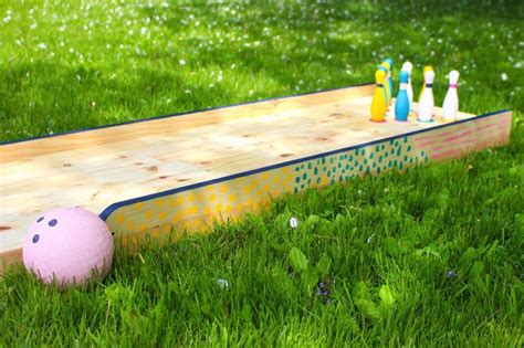 Build A Wooden Backyard Bowling Alley With This Simple And Effective