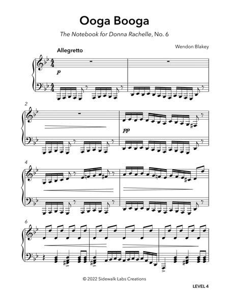 ooga booga by wendon blakey digital sheet music for score download and print a0 1137687