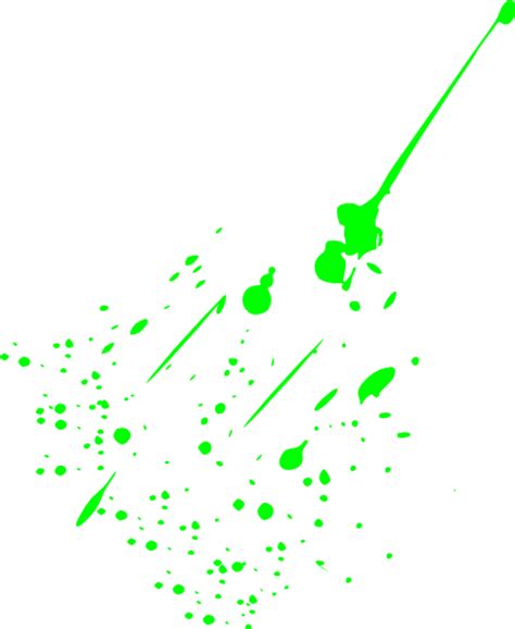 Green Paint Splatter Png Transparent Background Free Download 33302