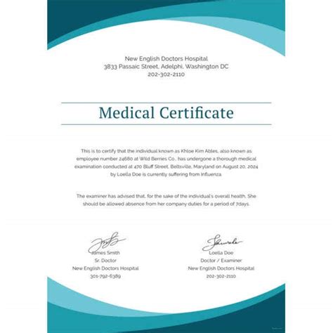 27 Doctor Certificate Templates Pdf Doc Free And Premium Templates