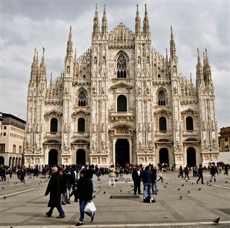 Famous Words About The Gothic Cathedral Of Milan Italian Notes