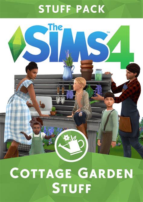 The Sims 4 Cottage Garden Custom Stuff Pack Is Now Available