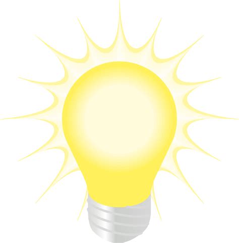 Lightbulb Light Bulb Animated Clipart Wikiclipart