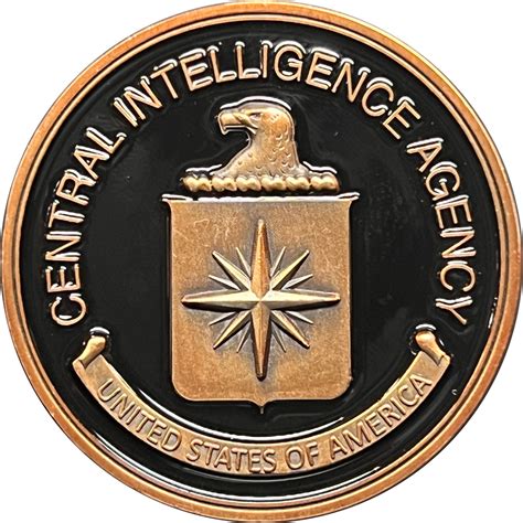 Gl14 007 Central Intelligence Agency Cia Challenge Coin Special Activi