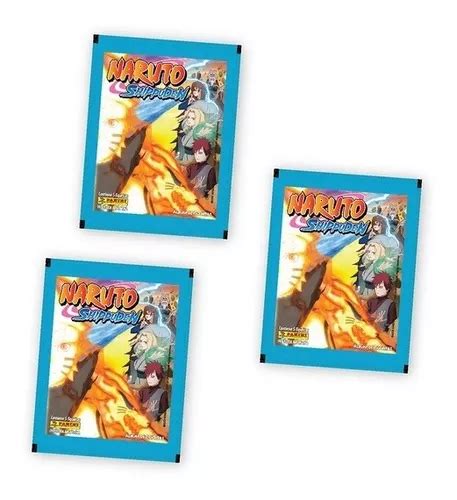 Figuritas Naruto Shippuden Pack X20 Sobres Album Panini En Venta En