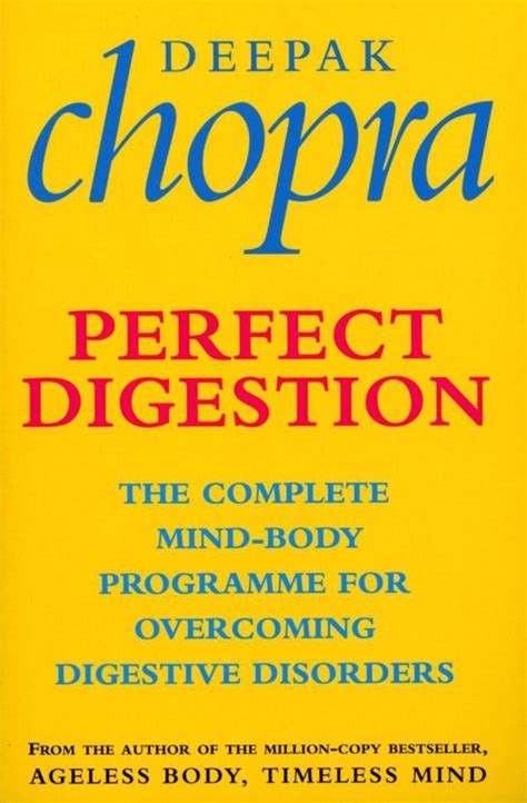 Perfect Digestion Ebook Deepak Chopra 9781407061115 Boeken