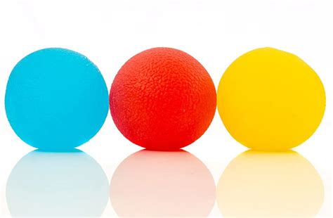 Impresa Stress Relief Balls 3 Pack Tear Resistant Non Toxic Bpa