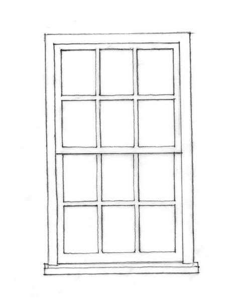 Window Drawing Pictures And How To Draw A Window