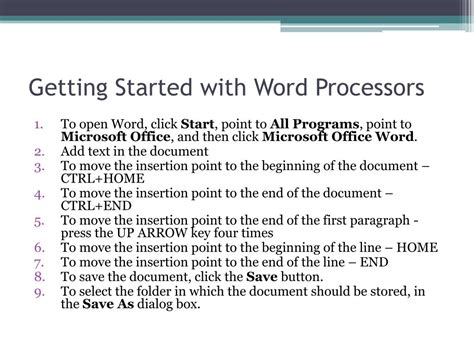 Ppt Lesson 3 Word Processors Powerpoint Presentation Free Download