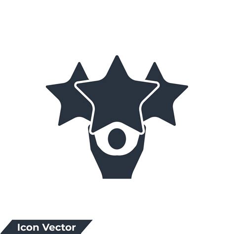 Man And A Star Icon Logo Vector Illustration Excellence Symbol