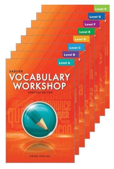 Sadlier Vocabulary Workshop Enriched Edition — Teachers Choice