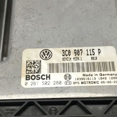 Volkswagen Passat Engine Computer Module Ecm Ecu P C P Oem Ebay