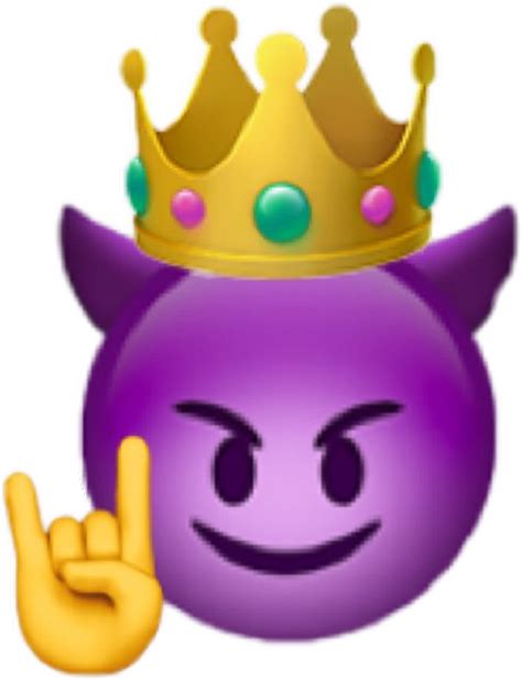 Devil Emoji Png Purple Devil Emoji Png Free Transpare