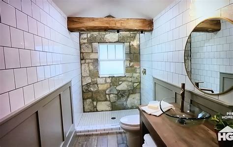It is used in every room of the house, even in a bathroom. Long bathroom on #FixerUpper. Second time I've seen them ...