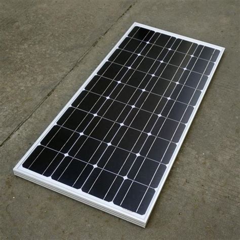 Pannello solare fotovoltaico Monocristallino 100W 12V