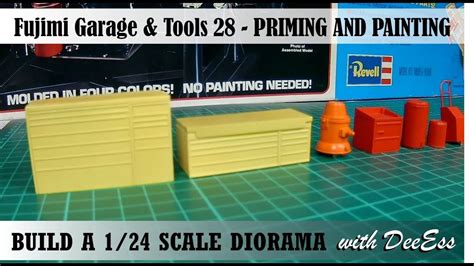 How To Build A 124 Scale Garage Diorama Beginner Buildz Pt3 494
