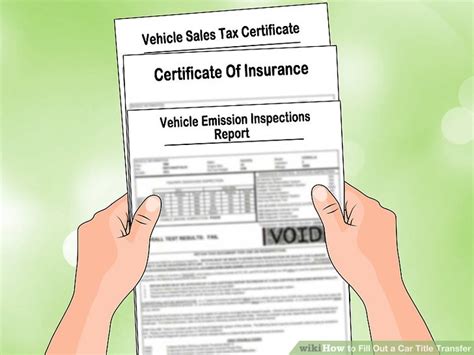 How To Fill Out A Car Title Transfer 11 Steps With Pictures