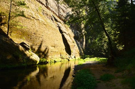 Np české švýcarsko, krásná lípa, czech republic. České Švýcarsko