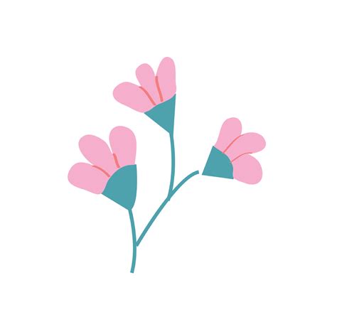 Free Cute Pastel Flowers Doodle 12667331 Png With Transparent Background