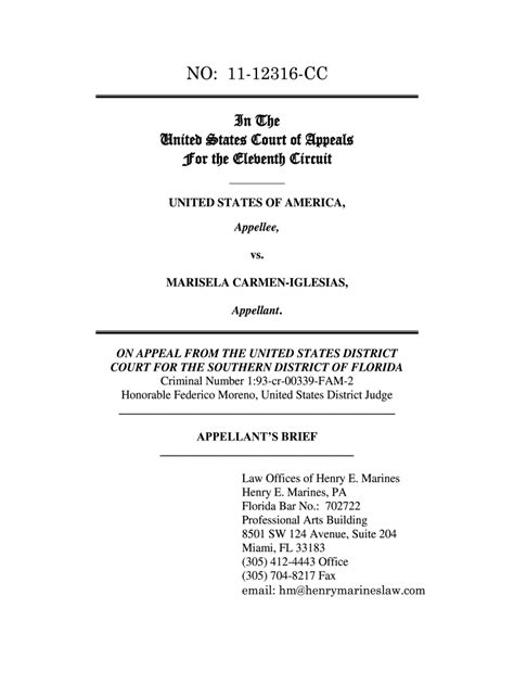 Appellate Brief Cover Page Template Fill Out And Sign Online Dochub