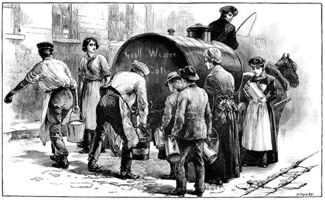 Cholera Epidemic 19th Century Stock Image C0108841 Science