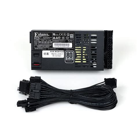 Enhance Enp 7660b 600w Black Flex Atx Modular Power Supply V3 Geeek Case