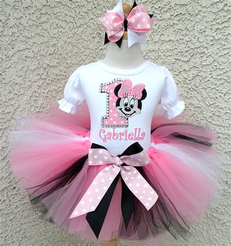 Custom Minnie Mouse Birthday Outfit Br