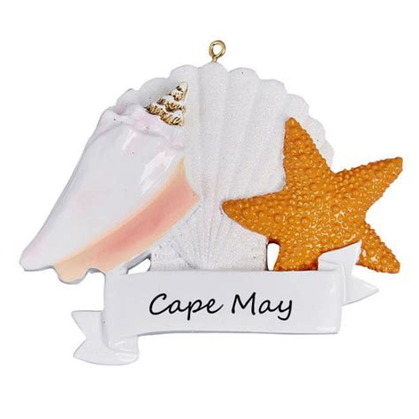 Cape May Seashells Ornament Winterwood Gift Christmas Shoppes