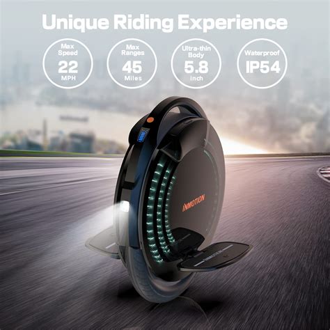 Electric Unicycle Inmotion V8s One Wheel Self Balancing Electric