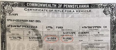 Changing Registered Weight Ratings On Your Truck In Pennsylvania Asc