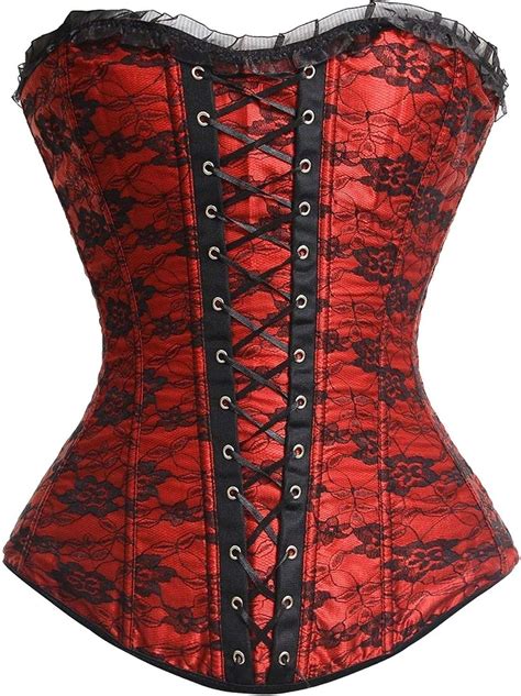 Fashion Palace Corset Corset Bustier Full Breast Corsette Gothic