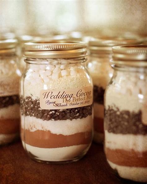 Or, play up a destination wedding theme with a specialty that's unique to the country or region, like. Cocoa wedding favours ideas , Fall & Winter wedding favor ...