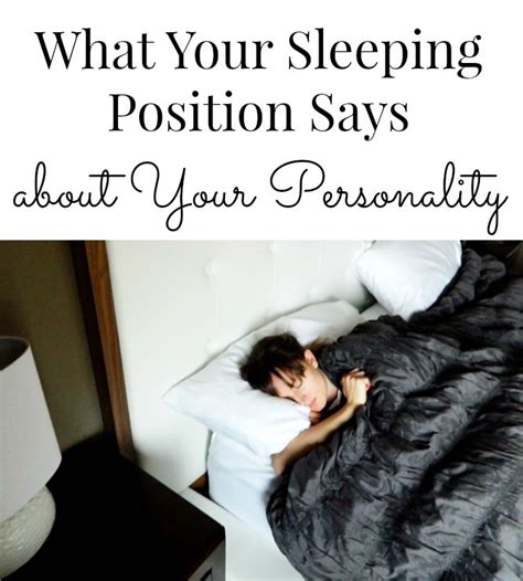 What Your Sleeping Position Says About Your Personality How Does She