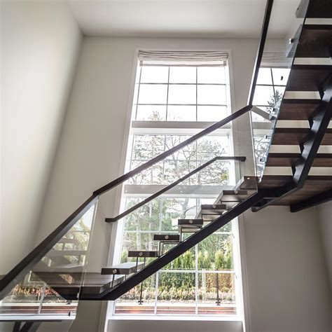 Stylish Staircase Glass Railings Designs Railing Design