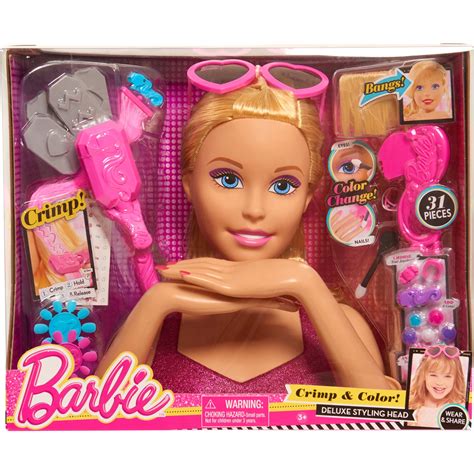 barbie crimp and color styling head ph