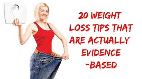 20 Weight Loss Tips That Are Actually Evidence Based Weight Lose