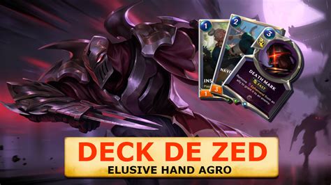In this video i showcase the top best deck to use to trophie push in clash royale arena 1! Zed Carry - Legends of Runeterra Top Deck #1 - LegendsBR