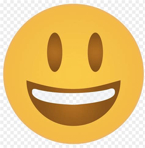 Free Download Hd Png Happy Face Emoji Printable Png Image With