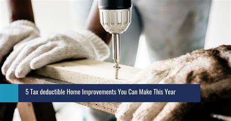 A question we get asked often about homeowners insurance is if home insurance premiums are tax deductible. 5 Tax Deductible Home Improvements You Can Make in 2019