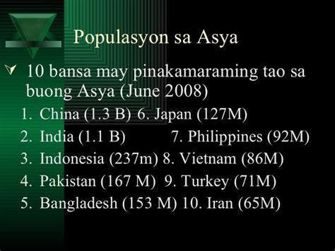 Komposisyon Ng Populasyon At Kahalagahan Ng Yamang Tao Sa Asya Studocu